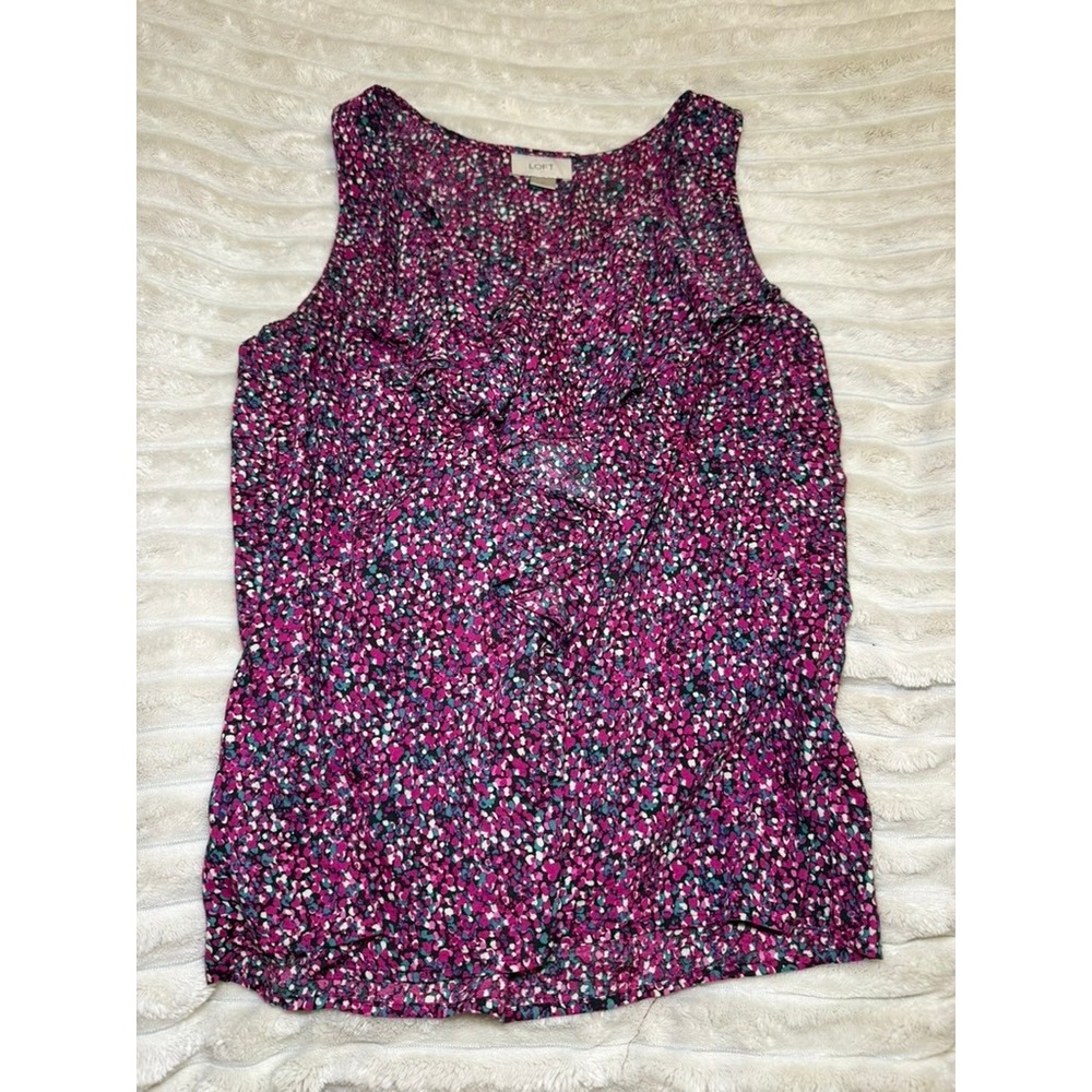 Loft sleeveless blouse